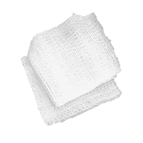 Sterile Gauze Sponges 2" x 2" - 8-Ply Cotton Wound Dressing - 100 Count, 1 Pack
