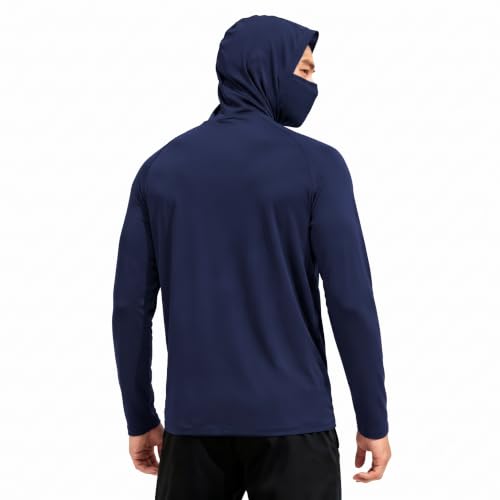 HovSiyla UV Sun Protection Fishing Hoodie 5-Pack - Long Sleeve Rash Guard for Hiking & Outdoor Sports