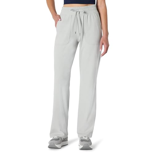 Amazon Essentials Women's Relaxed Fit Athletic Lightweight Sweatpants - Space Dye Dove, Medium