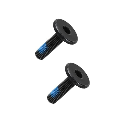 8 Spline Chromoly BMX Spindle Screws for 19mm Bottom Bracket - Set of 2