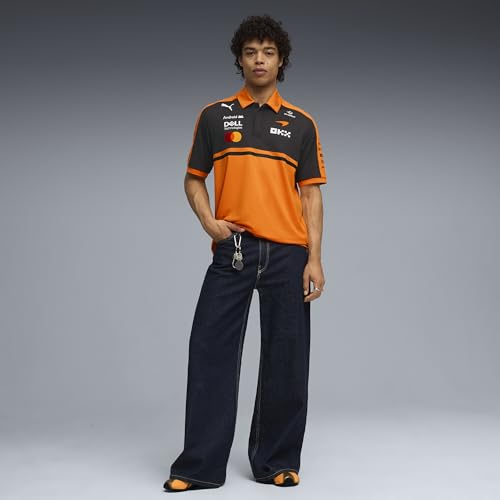 Men's McLaren F1 2026 Team Polo Shirt - Orange, Large