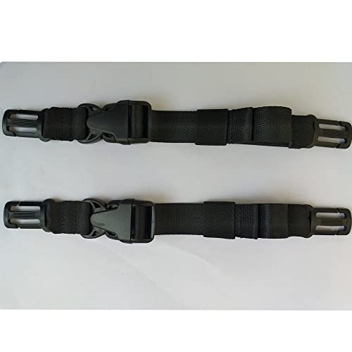 HDHYK 2 Pack Backpack Chest Strap, Adjustable Sternum Straps for 1in Webbing