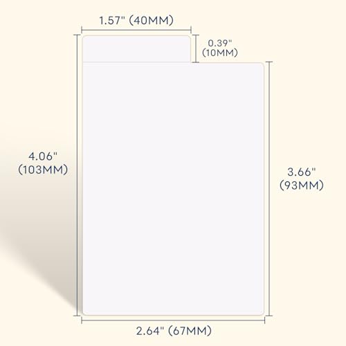 140PCS Card Dividers for Trading Card Storage - Vertical