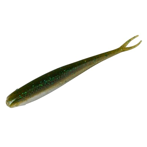 FF Sonar Minnow Soft Plastic Lure - Tenkiller Gold, 4"