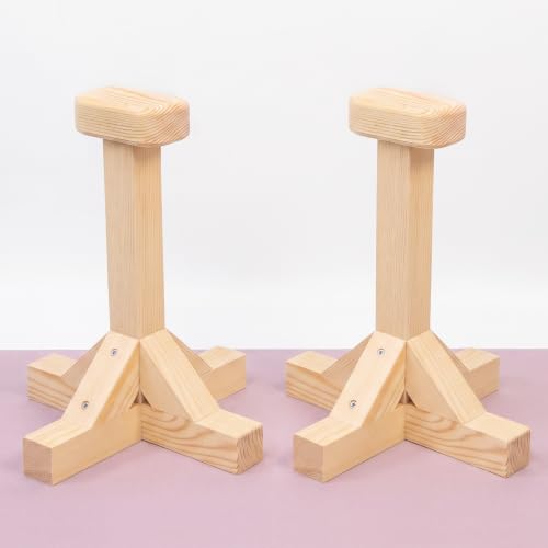 Handstand Canes for Balance Training - Wood-3