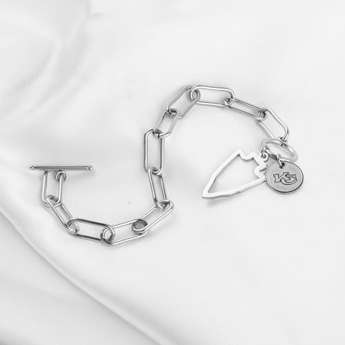 Imani KC Bracelet Gold – Kansas City Football Fan Jewelry Necklace & Bracelet Gift