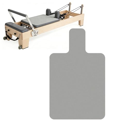 Non-Slip Pilates Reformer Mat Cover - 39" x 24" Grey