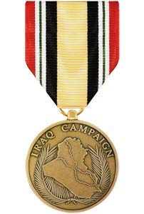 Medals of America Iraq Campaign Award Medal Full Size - Military Commemorative Medal