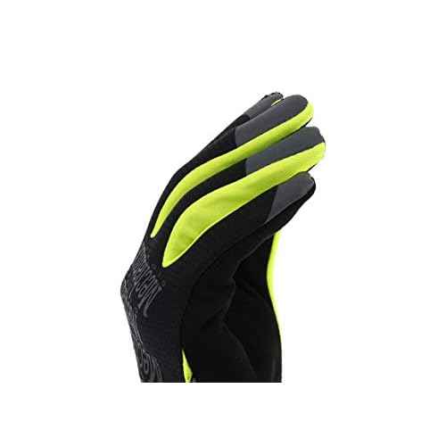 Mechanix Wear: FastFit E5 Work Gloves (Large, Black/Fluorescent Yellow)