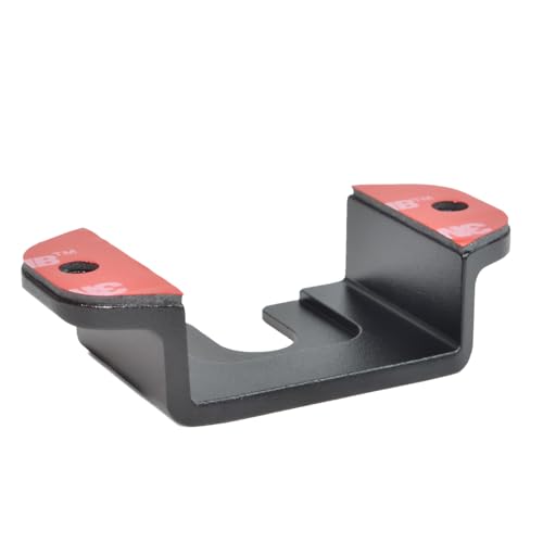 Universal Aluminum Alloy Radio Microphone Holder for CB & Walkie-Talkies