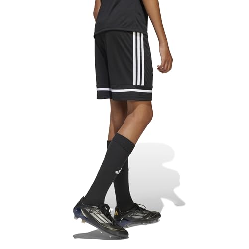 Soccer Shorts for Kids - adidas Squadra 25 - Large Black/White