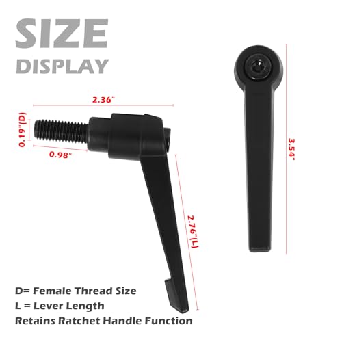 Adjustable Exercise Bike Handlebar Height Lever for Peloton Spin Bikes