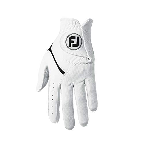 Tropicool Golf Gloves - White Large Left Hand for Men