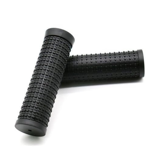 Bicycle Handlebar Grips Set - Long & Short, Shockproof Rubber