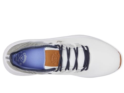 Spikeless Golf Shoes - Callaway Women's La Jolla - White/Navy 7