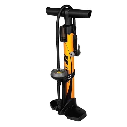 Durable Bike Floor Pump with Smart Valve Head – 160 PSI
