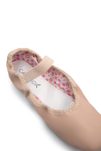 Leather Daisy Ballet Shoes for Toddlers - Ballet Pink, Size 8.5 W