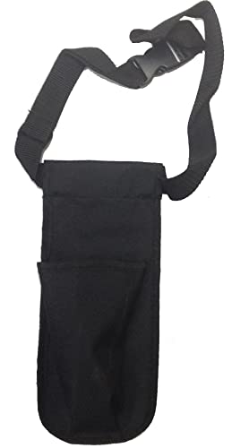 Single Massage Bottle Holster - Black, Fits 26-40" Waist