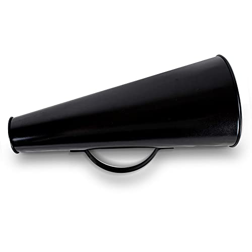 Vintage Style Large Metal Megaphone - Voice Amplifier