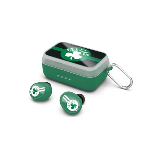 NBA Wireless Sport Earbuds - Boston Celtics, 32 Hours Battery Life