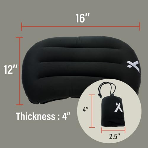 Inflatable Camping Pillow - Lightweight & Compact Travel Pillow