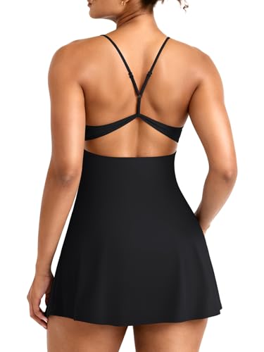 YEOREO CoreFlex Women Tennis Dress - Small Black