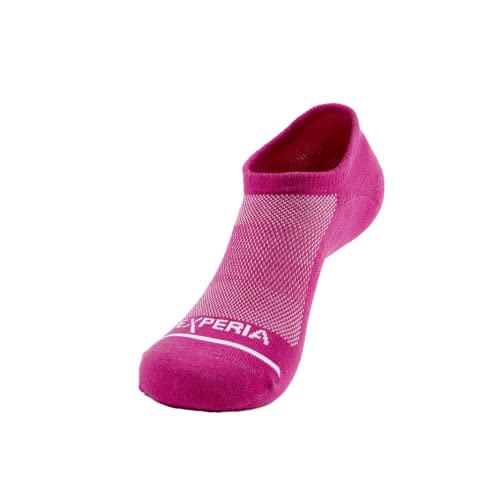 Experia Eco-Friendly No Show Sock Liners - Medium / Orchid