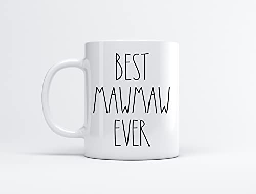 FundingCharlee Best Mawmaw Ever 11oz Coffee Mug - Gifts for Christmas, Birthday & Family