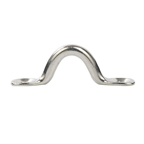 Stainless Steel Bimini Boat Top Pad Eye - Pack of 8 for Kayaks & Canoes