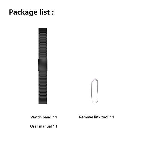 22mm Stainless Steel Quick Release Watch Band for Garmin Fenix 7 Pro