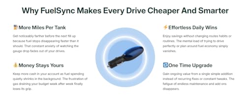 FuelSync Gas Saver Device - Compact & Portable (1pcs)