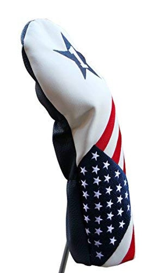USA Patriot Golf Vintage Retro Patriotic Driver Headcover Limited Edition Head Cover Fits 460cc Drivers