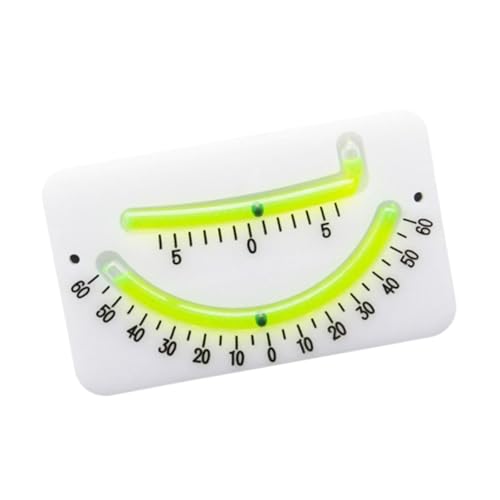 Marine Clinometer with Night Illumination - Double Tube Inclinometer