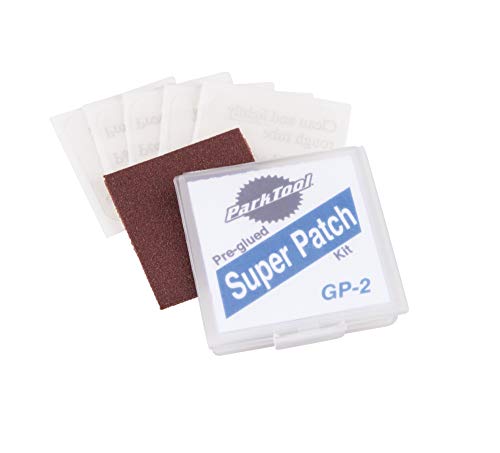 Super Patch Kit for Bicycle Tubes - 6 Patches & Sandpaper