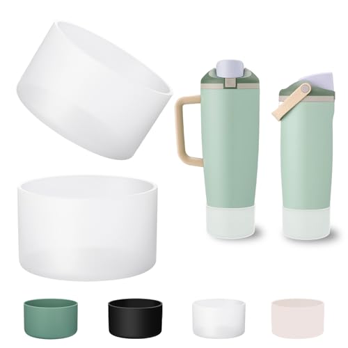 Silicone Boot for Owala FreeSip Sway 30 oz & 40 oz Water Bottles - Clear 2-Pack