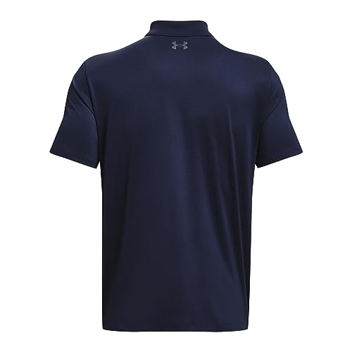 Under Armour Men's Matchplay Polo - Large Midnight Navy / Pitch Gray