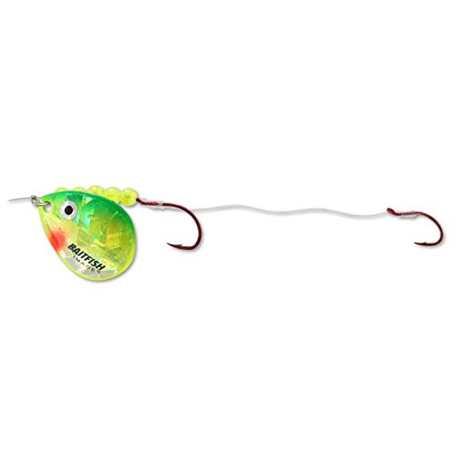 Baitfish-Image Spinner Harness for Fishing - Gold Perch