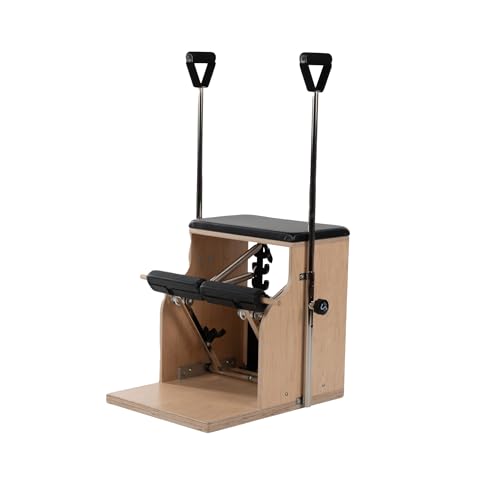Pilates Combo Chair with Adjustable Handles for Home Use