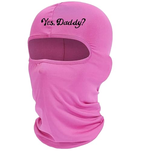 Windproof Ski Mask for Men & Women - One Size / Pink