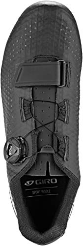 Men's Clipless Road Cycling Shoes - Black - Lightweight Comfort & Performance
