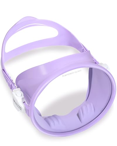 180° Panoramic Diving Mask for Snorkeling - Purple