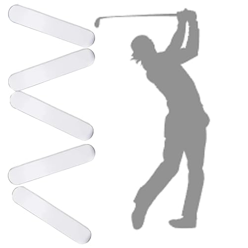 10-Piece Golf Weighted Lead Tape for Club Irons, Putters & Tennis Rackets