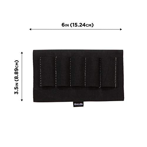 Elastic Buttstock Shell Holder for Shotguns - Holds 9 Cartridges