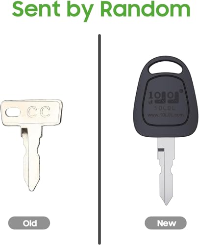 Replacement Golf Cart Keys - Ignition Key for Club Car DS 4-Pack