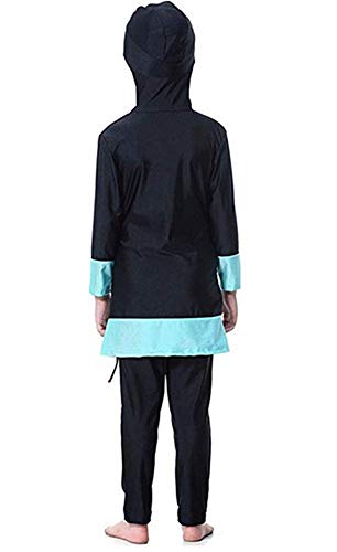 Modest Full Body Islamic Swimwear for Girls with Hijab