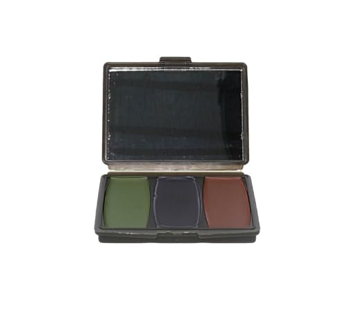 Camo Compact Makeup Kit - 5 Color Military Woodland for Hunting