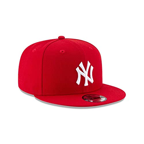 New York Yankees Snapback Hat - Scarlet Red 9FIFTY