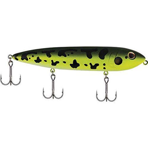 Berkley J-Walker 120 Topwater Fishing Lure, Bone, 2/3 oz, | 120mm, Tail Weighted Design Tuned for Casting Distance, Equipped with Fusion19 Hook