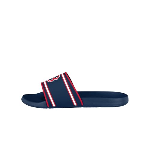 Boston Red Sox Men's Sports Slippers - Navy Team Logo Slides