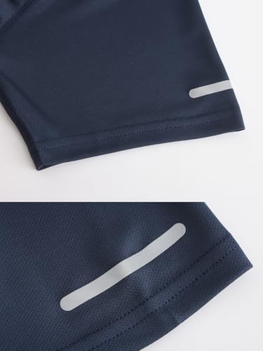 Men's Quick Dry Athletic T-Shirt - Medium / Z Navy Blue